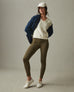 Ponte Slim Pant High Rise - Beech
